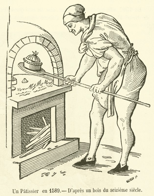 Un Pâtissier en 1589 - French School