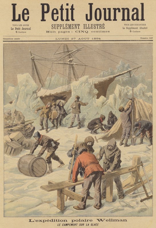 Expédition arctique de Walter Wellman - French School