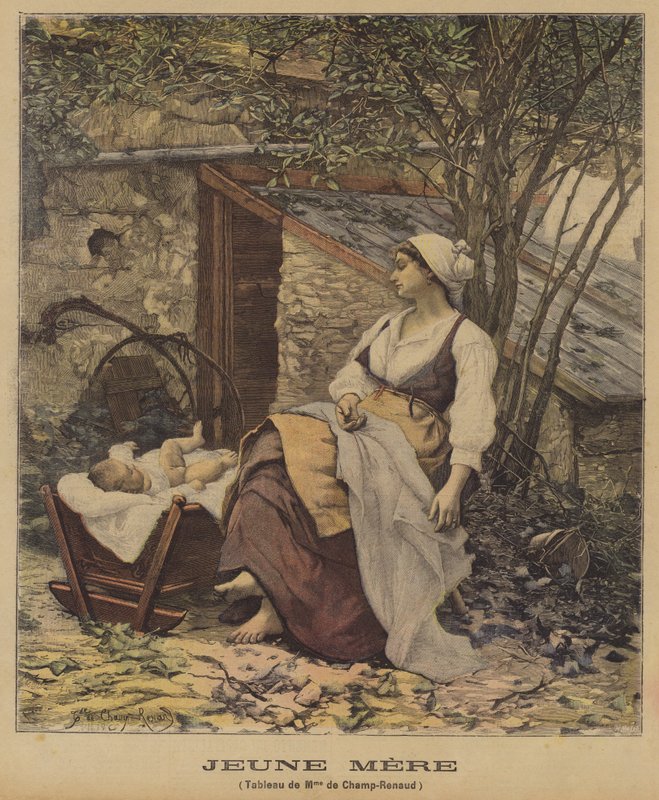 Jeune Mère - French School