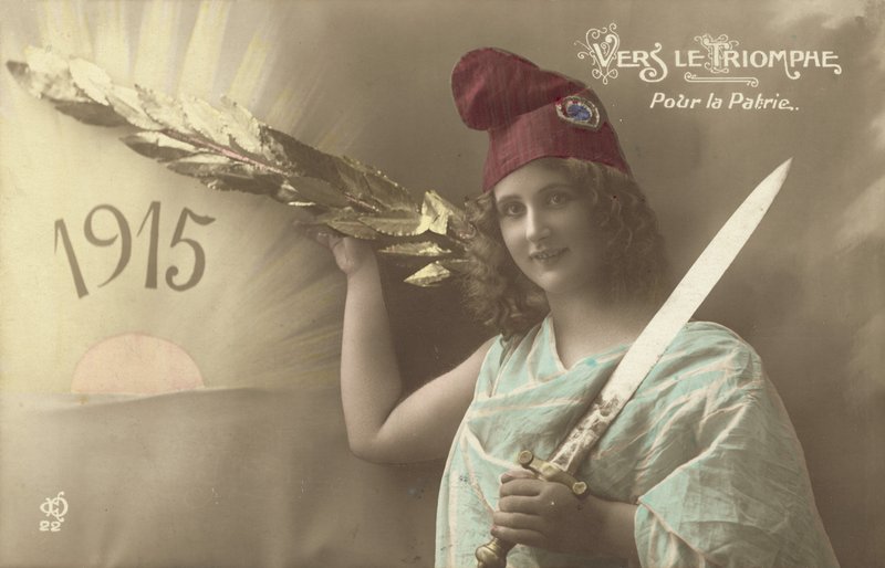 1915, Vers Le Triomphe, Pour La Patrie - French Photographer
