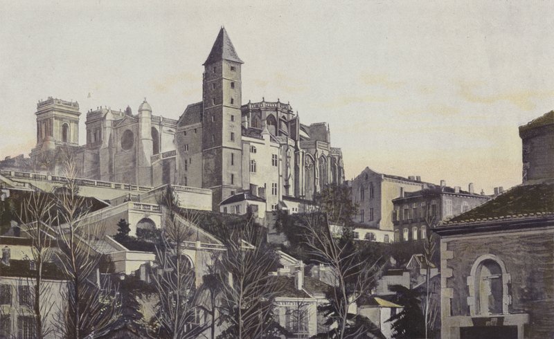 Auch, Cathédrale, Ensemble SE - French Photographer