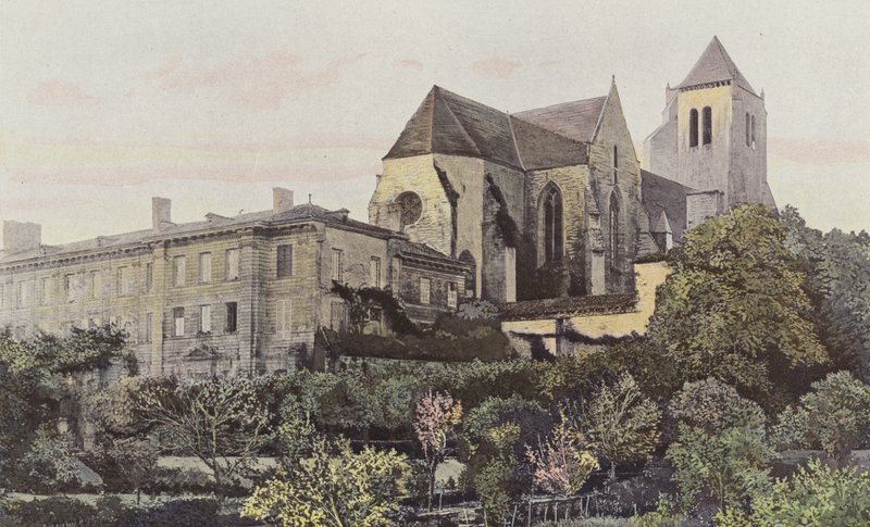 Celles-sur-Belle, Église et ancien Monastère, Ensemble - French Photographer