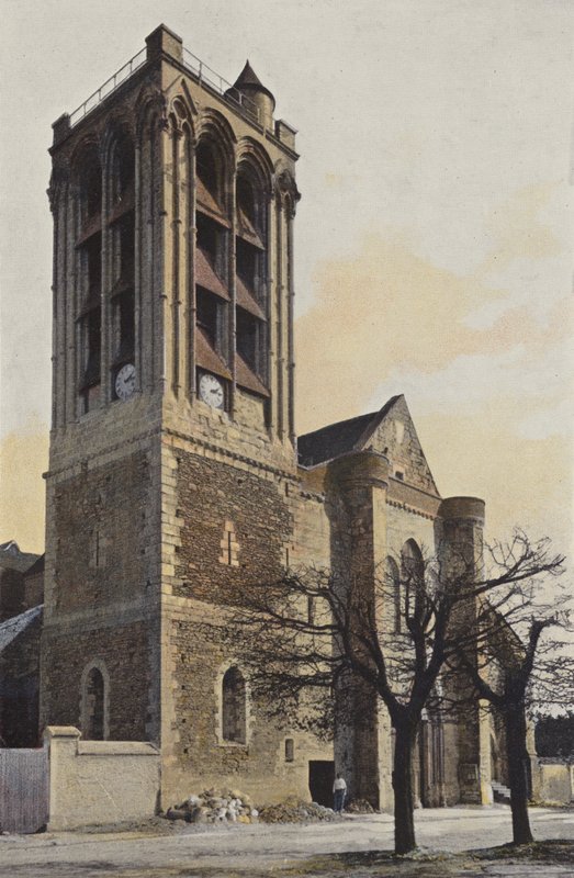 Champeaux, Église, Façade O - French Photographer
