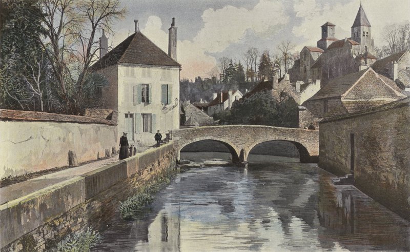 Châtillon-sur-Seine, Église Saint-Vorles et Perthuis-au-Loup - French Photographer