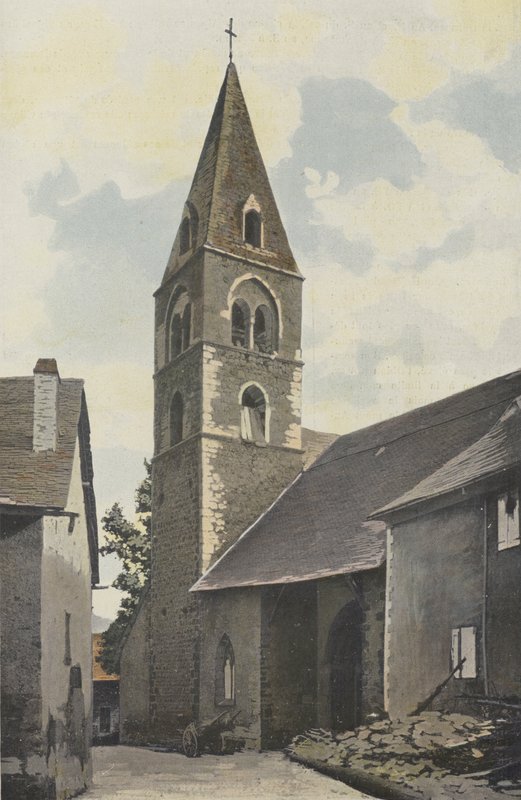 Chorges, Église, Clocher, côté nord - French Photographer