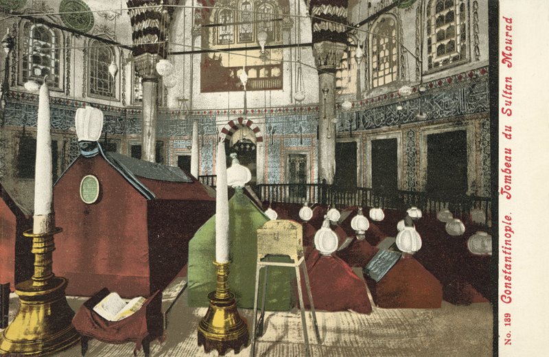 Constantinople, Tombeau du Sultan Mourad - French Photographer