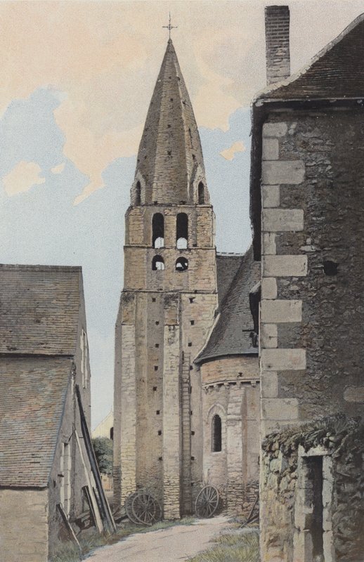 Courçay, Clocher de l
