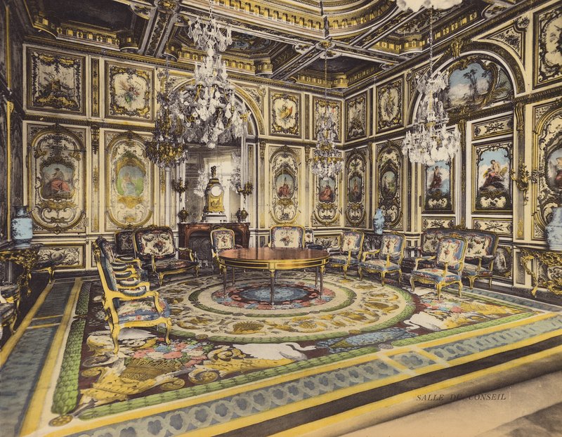 Fontainebleau : Salle du Conseil - French Photographer