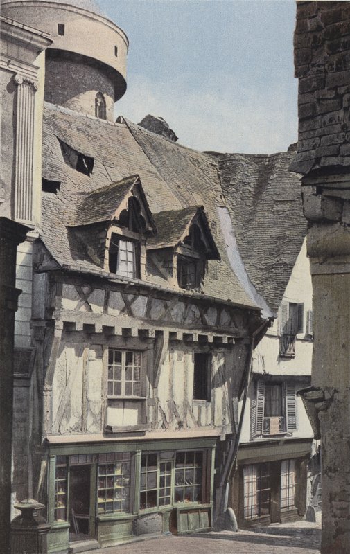 Laval, Vieilles maisons en bois - French Photographer