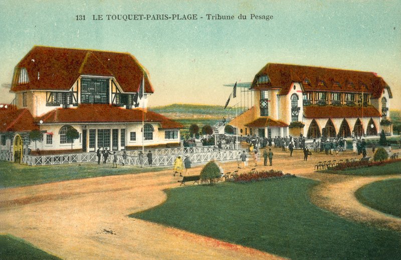 Le Touquet-Paris-Plage, tribune du pesage - French Photographer