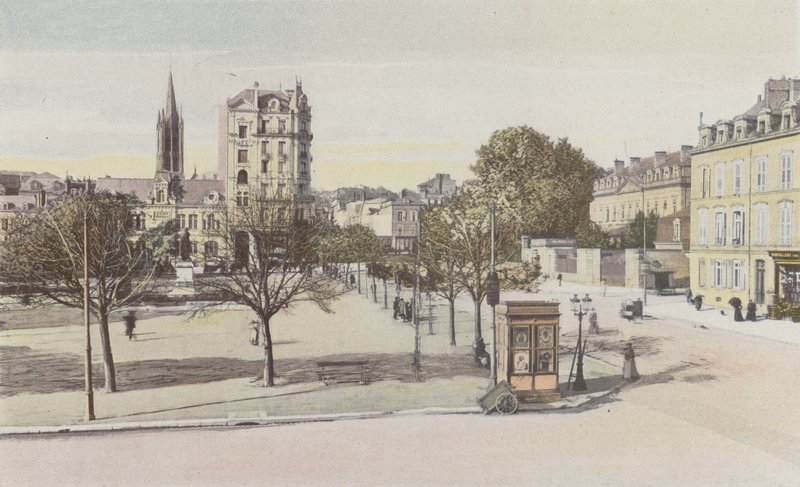 Limoges, Place Jourdan - French Photographer