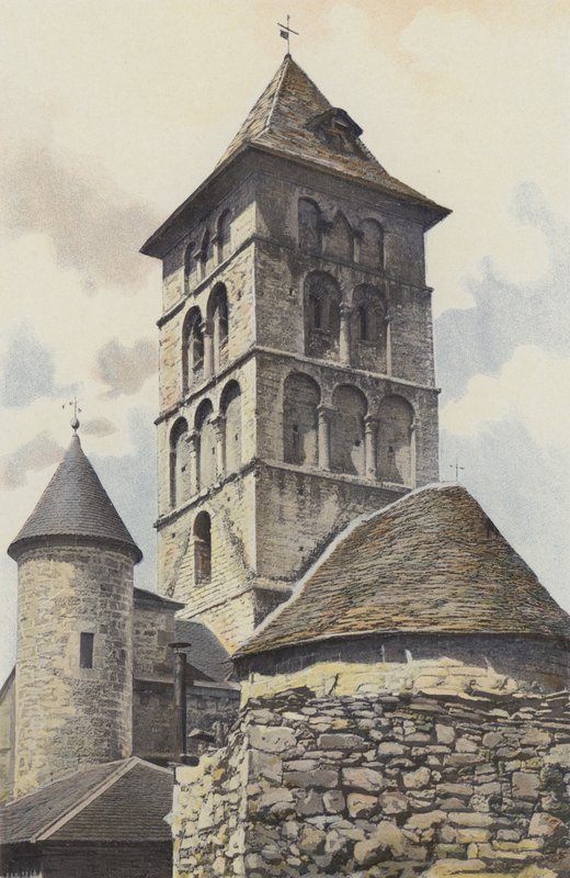 Livernon, Église, Clocher et Abside - French Photographer