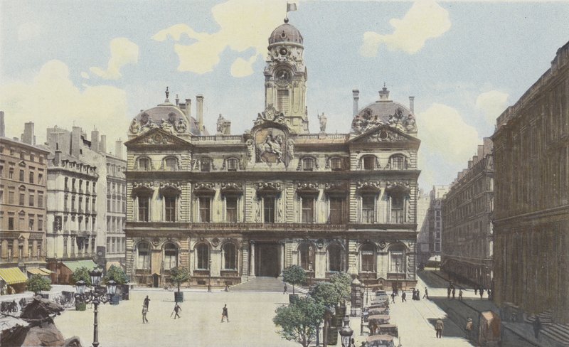 Lyon, Place des Terreaux, Hôtel de Ville - French Photographer