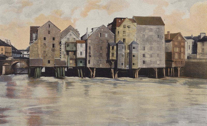 Meaux, Vieux Moulins sur la Marne - French Photographer