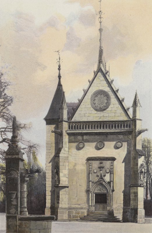 Meillant, Chapelle du Château et puits - French Photographer