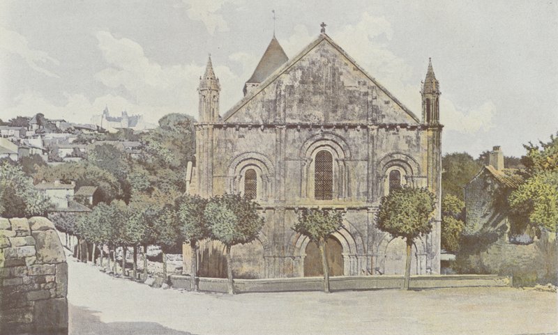 Melle, Église Saint-Hilaire, Ensemble - French Photographer