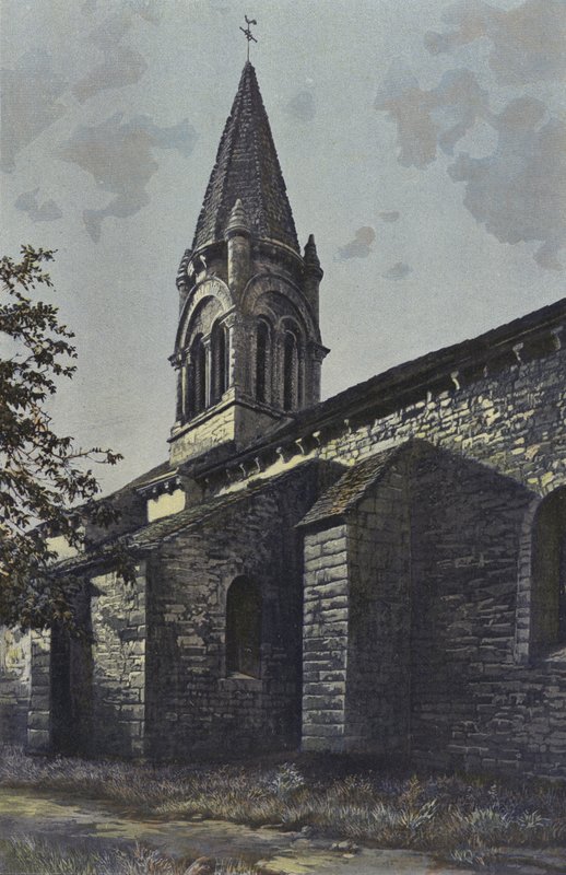 Melleran, Église, Clocher, Côté - French Photographer
