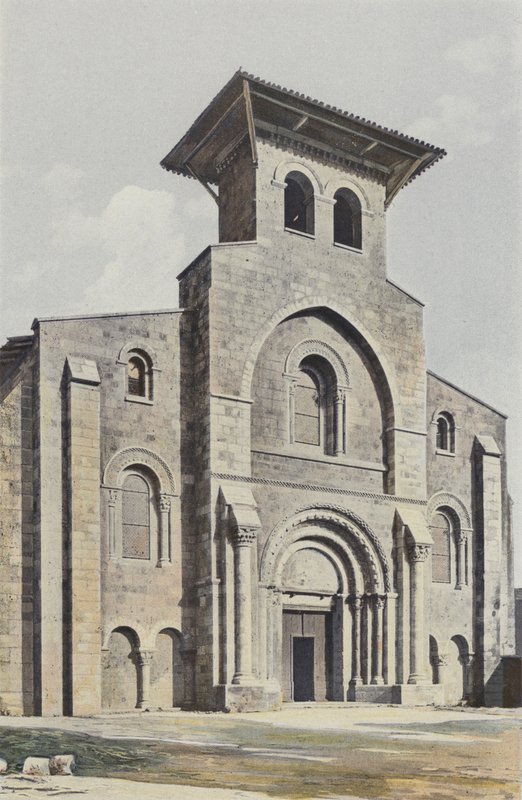 Moirax, Église, Façade O - French Photographer