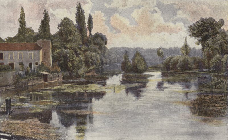 Montigny-sur-Loing, Bords du Loing - French Photographer