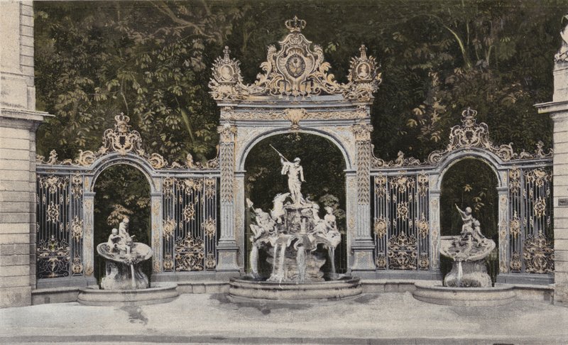 Nancy, Place Stanislas, Fontaine de Neptune - French Photographer
