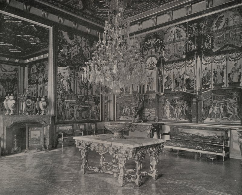 Palais de Fontainebleau, Salon de Réception - French Photographer