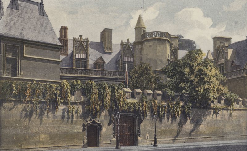 Paris, Hôtel de Cluny, Entrée du Musée - French Photographer