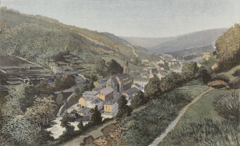 Plombières, Vue générale, prise à l