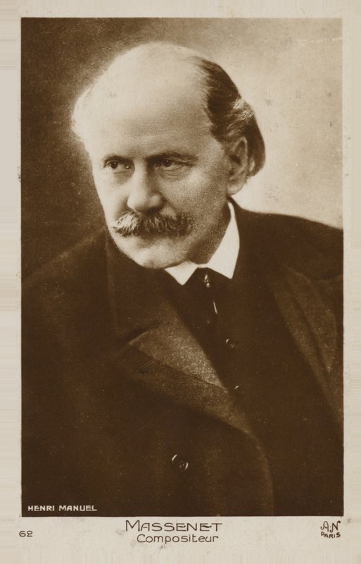 Portrait de Jules Massenet - French Photographer