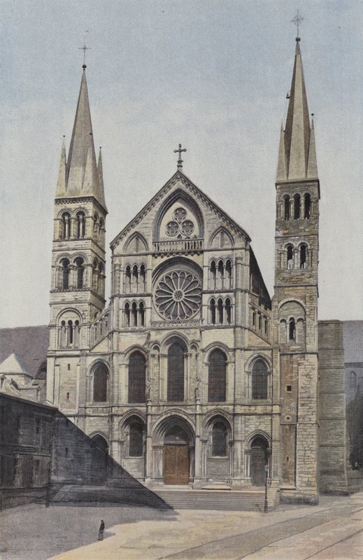 Reims, Église Saint-Remi, Façade O - French Photographer