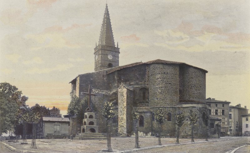Saint-Paulien, Église, Ensemble S E - French Photographer