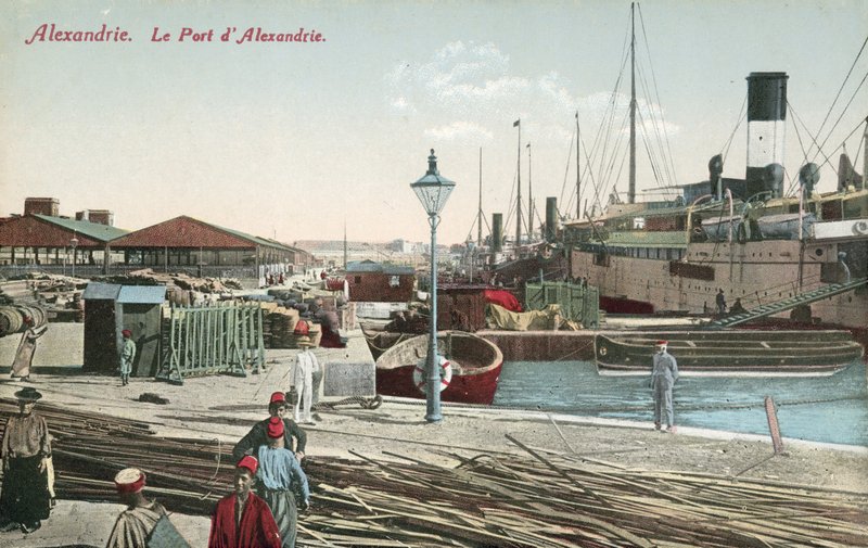 Le Port, Alexandrie - French Photographer
