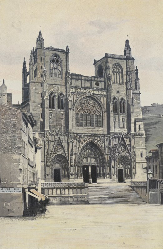 Vienne, Église Saint-Maurice, Façade ouest - French Photographer