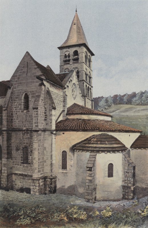 Vignory, Église, Abside et transept S - French Photographer