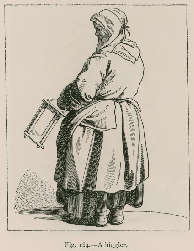 Un colporteur - French School