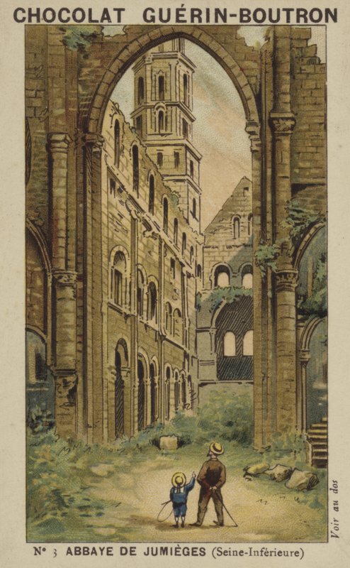 Abbaye de Jumièges, Seine-Inférieure - French School