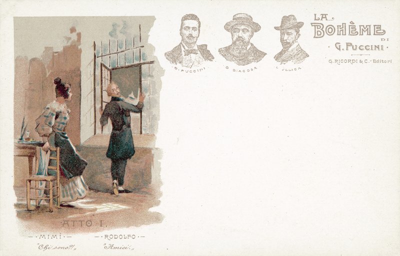 Acte Un, La Bohème - French School
