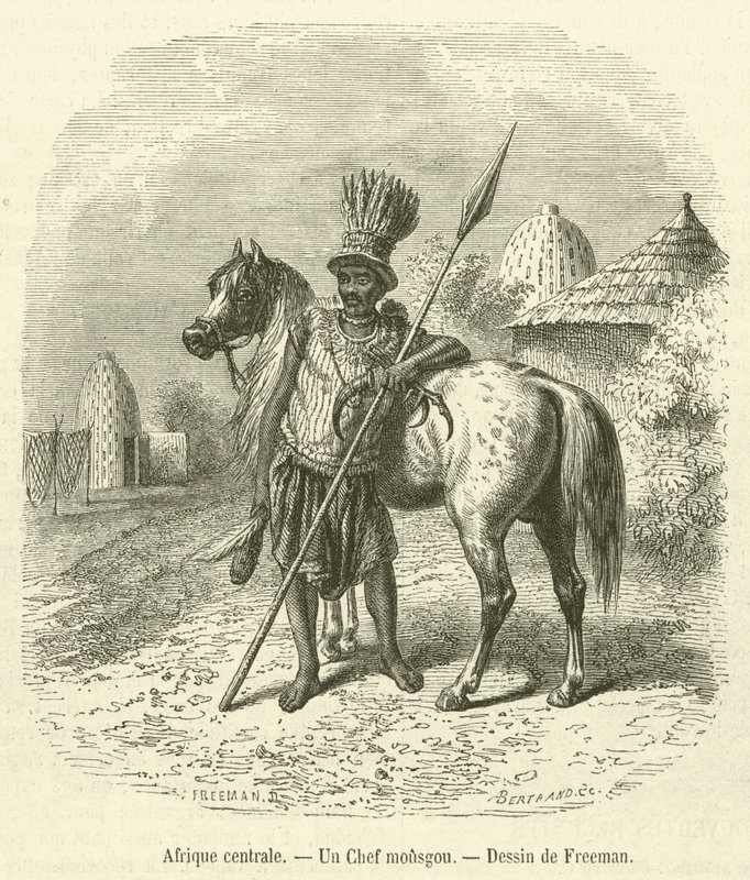 Afrique centrale, Un Chef mousgou - French School