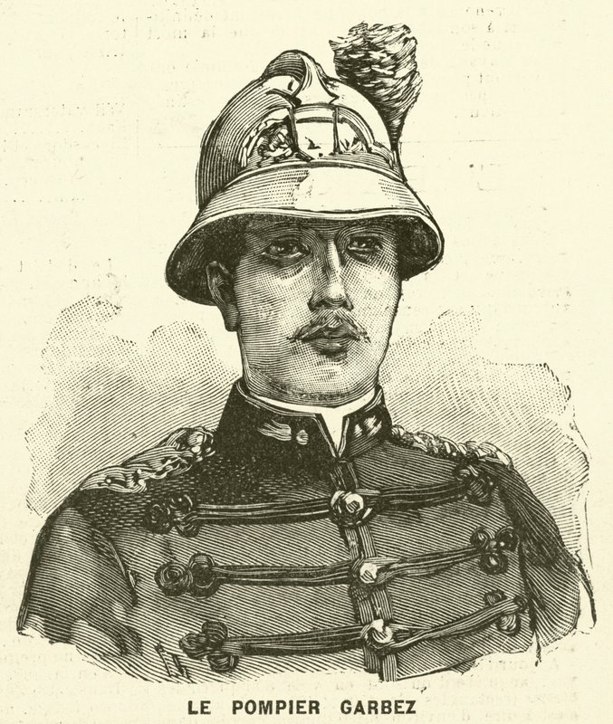 Alphonse Garbez, pompier français - French School