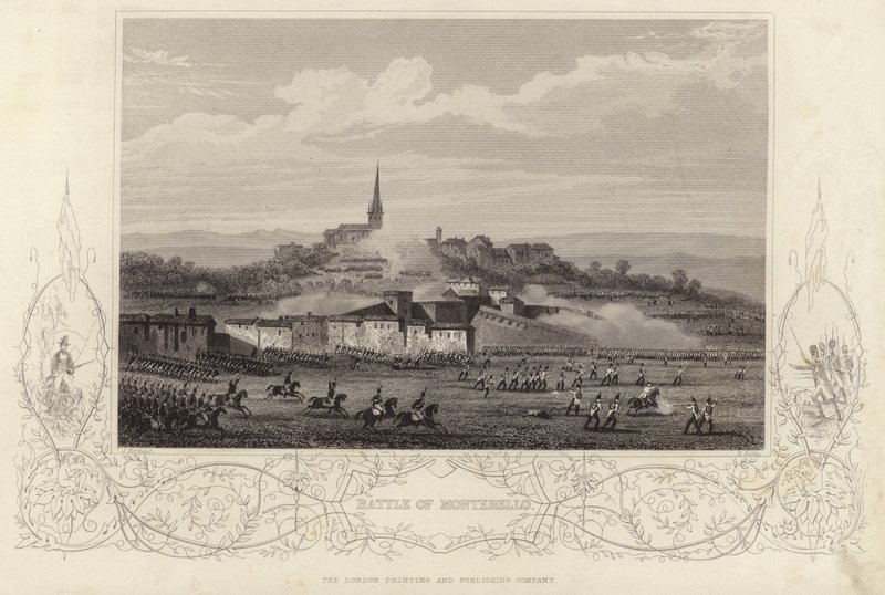 Bataille de Montebello - French School