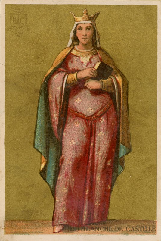 Blanche de Castille - French School