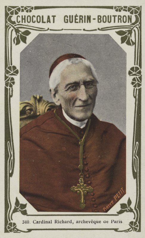 Cardinal Richard, archevêque de Paris - French School