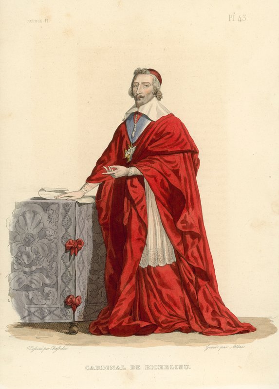 Cardinal de Richelieu - French School