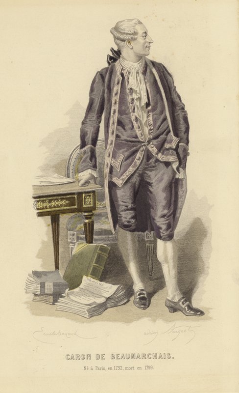 Caron de Beaumarchais (1732-1799) - French School