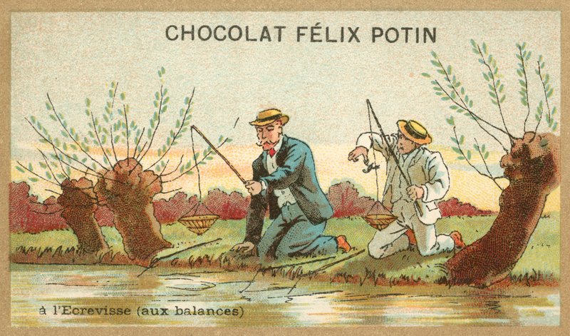 Pêche aux écrevisses - French School