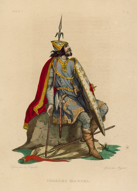Charles Martel - French School