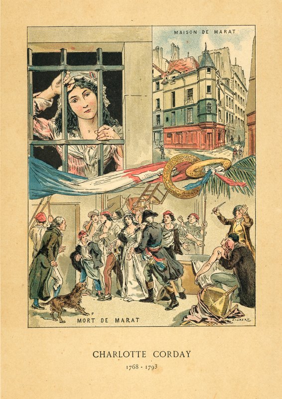 Charlotte Corday - French School
