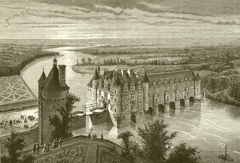Château de Chenonceaux - French School