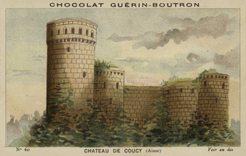 Château de Coucy, Aisne - French School