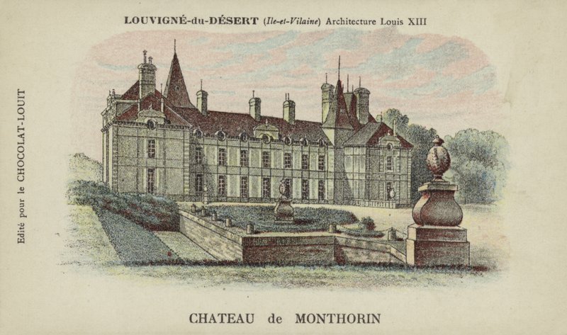 Château de Monthorin, Louvigné-du-Désert, Ille-et-Vilaine - French School