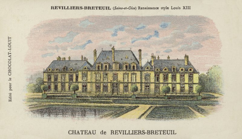 Château de Revilliers-Breteuil, Revilliers-Breteuil, Seine-et-Oise - French School